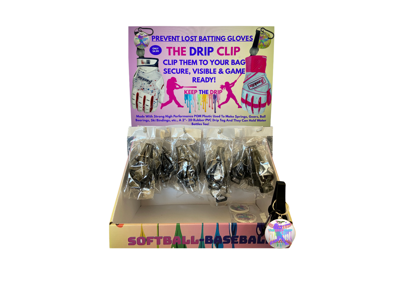 24 DRIP CLIPS @ $3.30 Ea. Freigth Paid = $79.20